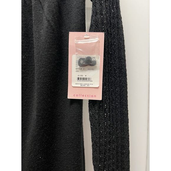 Lilly Pulitzer Black Merino Wool Sweater Dress Size Medium Women's NWT - Picture 2 of 2